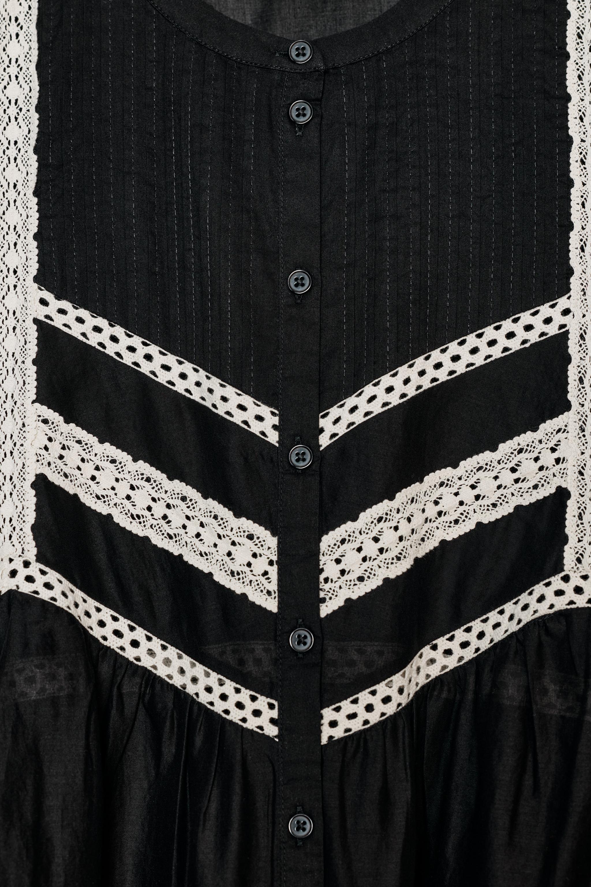 ZW COLLECTION EMBROIDERED BLOUSE